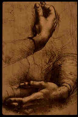 Leonardo, Hands